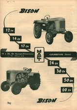 Publicité ancienne tracteur