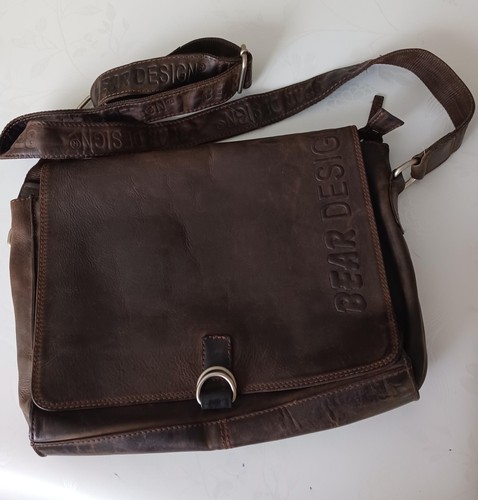 Sacoche cuir unisexe - sacoche, en