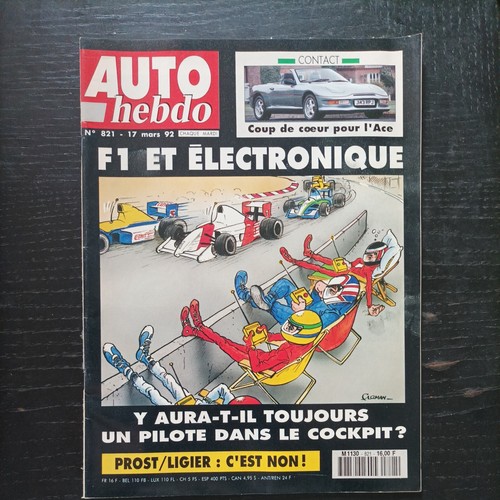 Auto hebdo 821 renault safrane - auto,