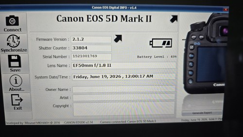 Canon eos mark with - canon,