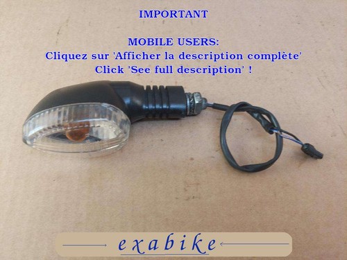 Clignotant arriere gauche - clignotant, pour