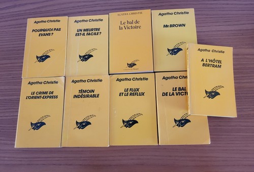 Agatha christie lot 9 - agatha,