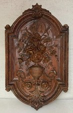 Gründerzeit Art Zierobjekt Fleurs Céramique Poêle en Faïence Décoration Antique