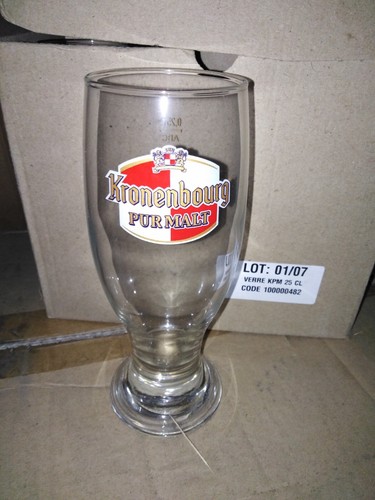 Lot verres bière - 6,