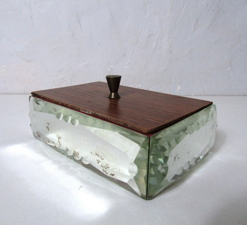 Ancienne boite miroir - ancienne, en