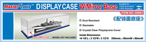 Trumpeter vitrine avec - avec, base