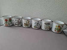 Lot de 6 Tasses Vintage en
