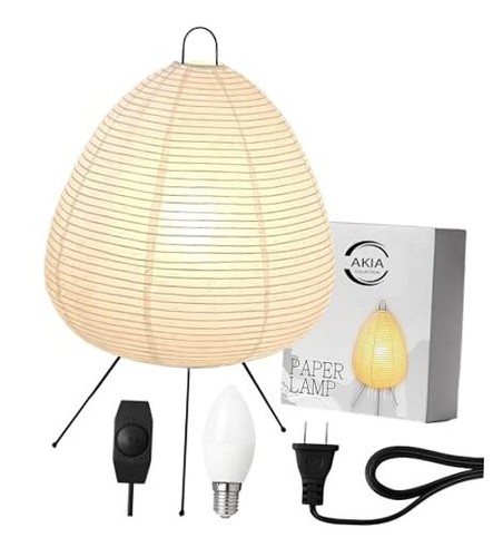 Japanese rice paper lamp - japanese,