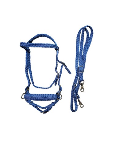 Pony bitless bridle - pony, side