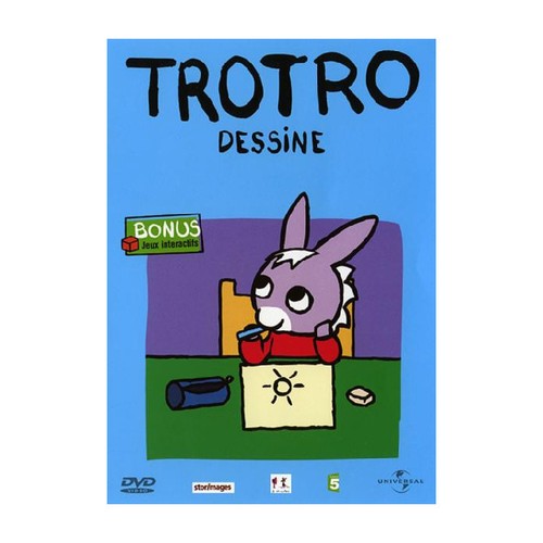 Trotro dessine dvd - dessine,