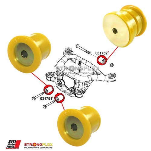 Bmw e46 kit silent bloc - kit, du