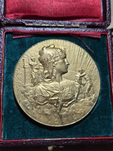 254 médaille exposition - médaille,