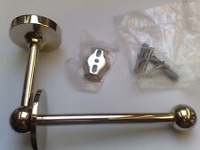 Porte-rouleau de toilette plaqué or. Belle apparence et sensation. Neuf dans sa boîte parfait !