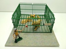 Diorama zoo - Cage aux lions