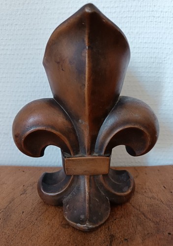 Ancien vase étain - étain, patiné