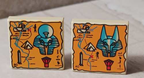New lego egypt map pharaoh - lego,