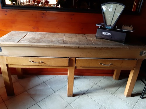 Billot boucher ancien - billot,