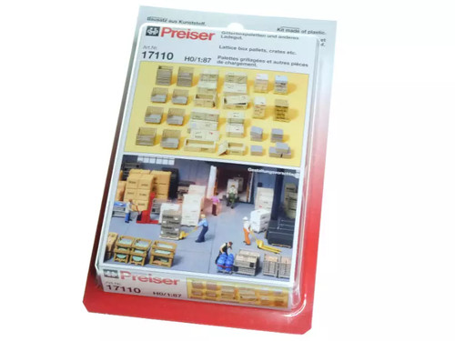 Preiser caisses palettes - caisses, et