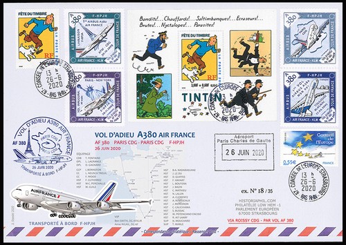 A380 307 ffc - voyagé, bord