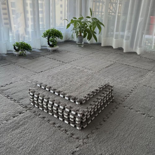 Tapis sol mousse peluche - tapis, en