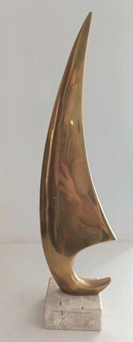 Sculpture abstraite bronze - sculpture,