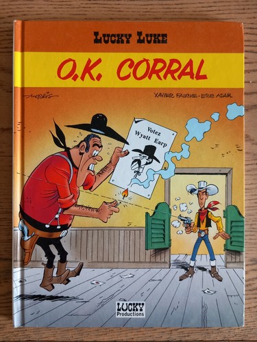 Lucky luke o k - bd., corral