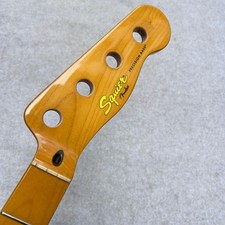 Bass Guitar neck Squier Telecaster 20 frets one piece maple wood Used