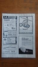 ANTIQUE PUB - ADVERT - MOPED 40 MOTOBECANE - reality 1960