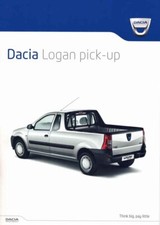 Catalogue Brochure DACIA Logan Pick Up 11/2008 Suisse en français