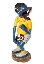 George Lilanga (1934-2005) - Statue - Joueur de football - Art moderne Afrique
