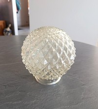 Beau GLOBE Lustre en Verre