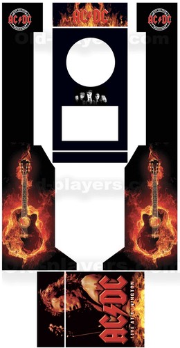 Stickers acdc jeux - stickers,