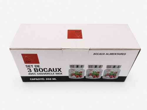 Lot bocaux alimentaires - 3,