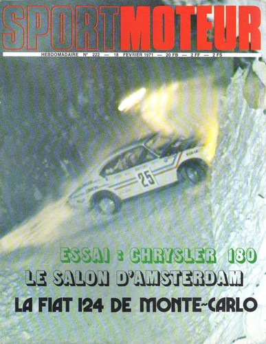 Sport moteur 222 1971 - 222,
