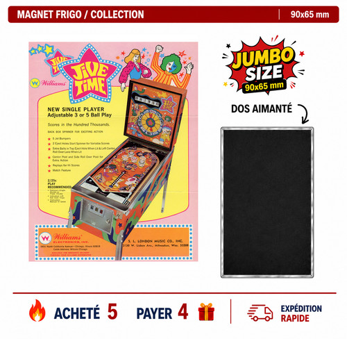 Magnet frigo jive time 90x65 - frigo,