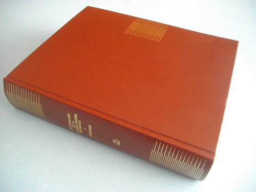 Livre ancien dictionnaire de - -,