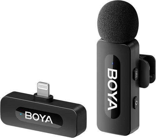 Microphone lavalier sans - , fil