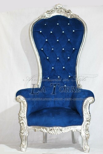 Trône fauteuil style baroque - trône,