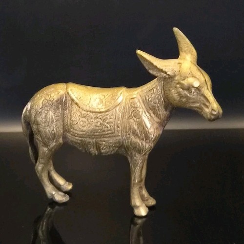 âne mule laiton décoré - en,