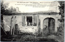 17 LES MATHES - house with armored door with nails