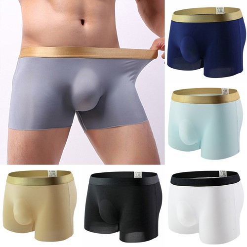 Boxer homme sexy soie - , glacée
