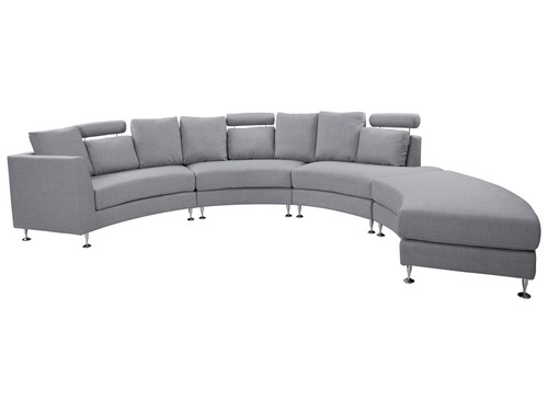 Canapé circulaire tissu - circulaire, en