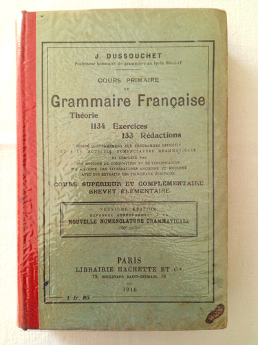 Grammaire française cours - -,