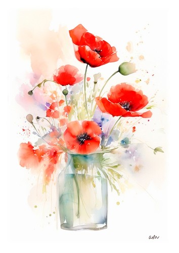Tableau bouquet de - tableau,