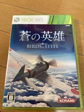 Blue Hero Birds of Steel Xbox 360 Microsoft Video Game Software Japan Import