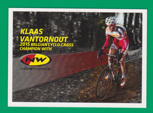 Cyclisme carte cycliste klaas - carte,