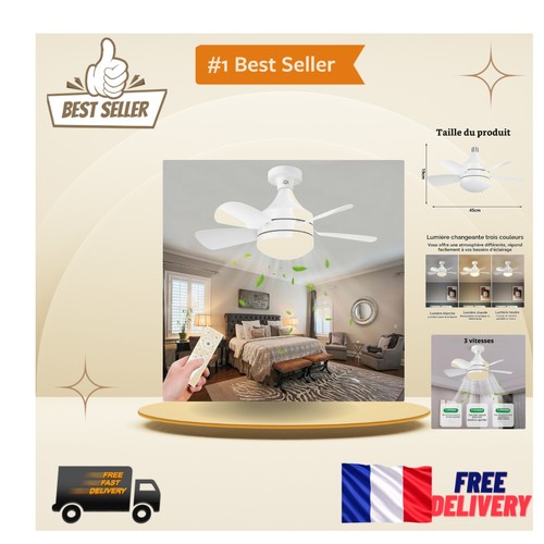 Lampe ventilateur plafond led - lampe,