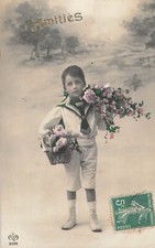 CP FRIENDSHIPS CHILD CLEAR EYES BASKET PINK FLOWERS - 46844