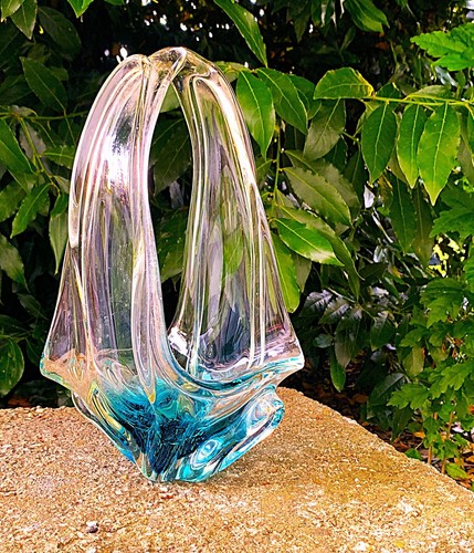Verre art forme de panier - d'art,