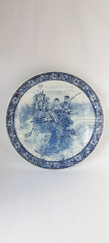 Grande assiette murale delfts - grande,